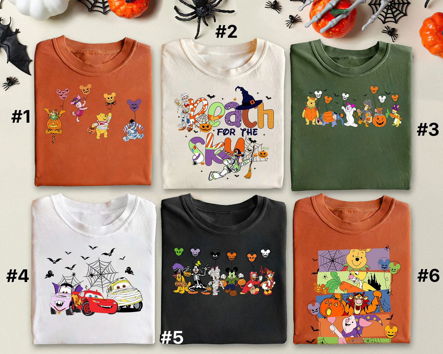 Disney Halloween Shirt, Disney Shirt, Halloween Matching Shirts, Disney Matching Shirts, Disney Trip Shirts, Disneyland Tee DH1907 08