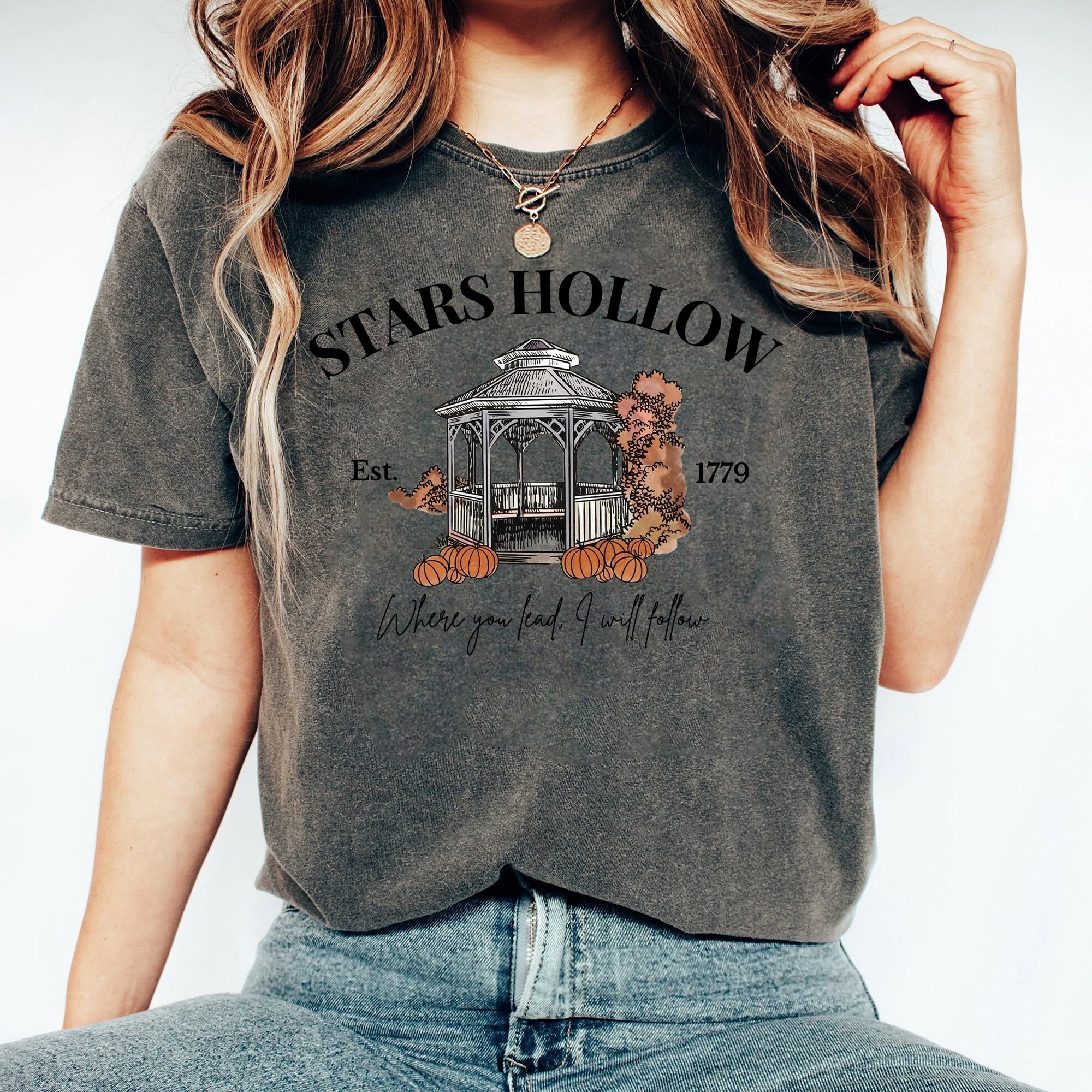 Stars Hollow Sweatshirt, Stars Hollow Where You Lead I Will Follow Shirt, Vintage Style Lukes Diner Sweatshirt, Annual Autumn Festival 4 KKK