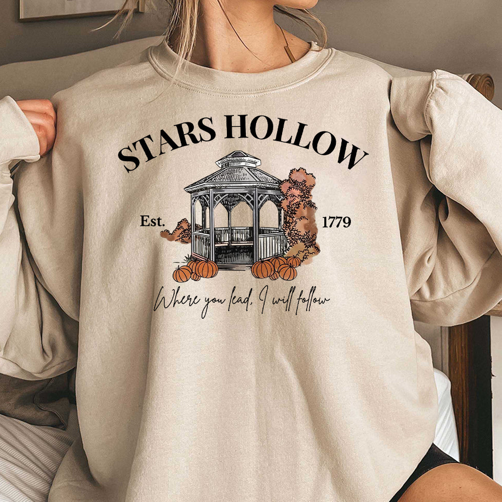 Stars Hollow Sweatshirt, Stars Hollow Where You Lead I Will Follow Shirt, Vintage Style Lukes Diner Sweatshirt, Annual Autumn Festival 4 KKK