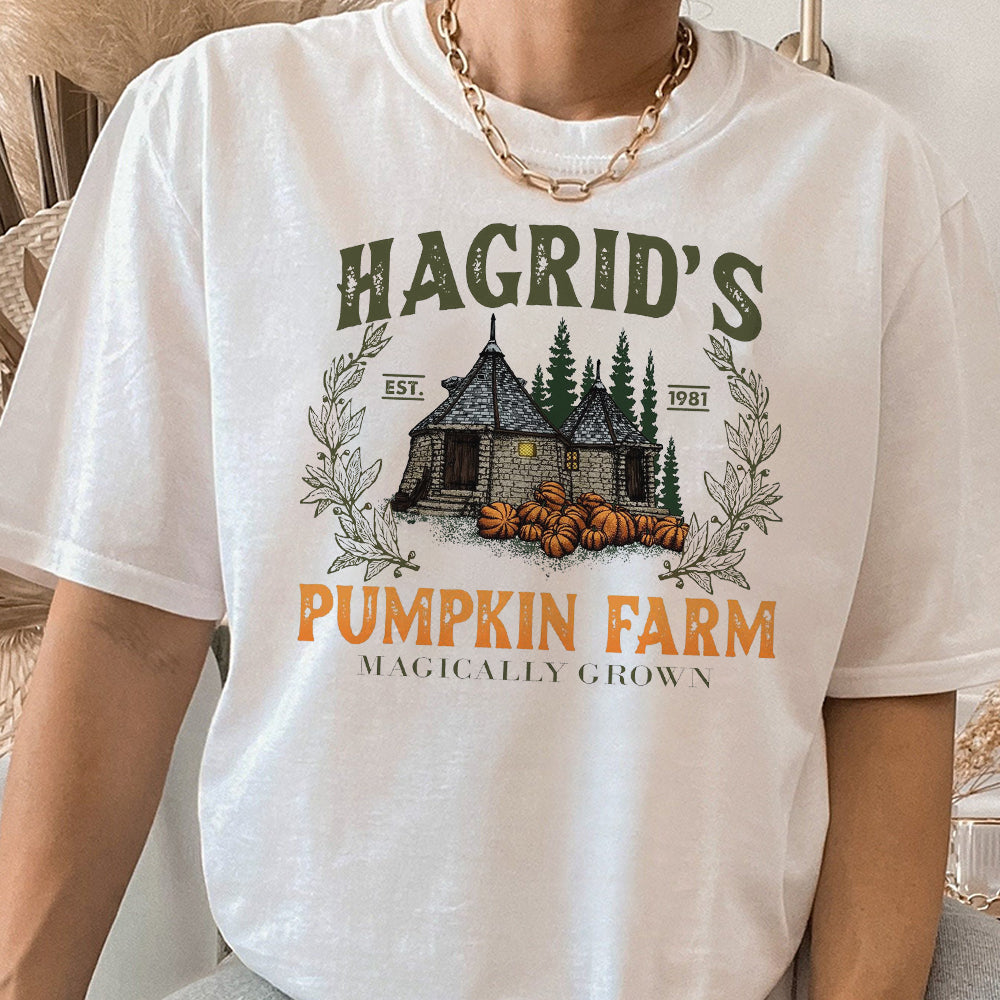 Hagrid's Pumpkin Farm Sweatshirt, Thanksgiving 2024, Fall Sweatshirt, Halloween Sweatshirt, Pumpkin Sweatshirt, Fall Shirt BBB