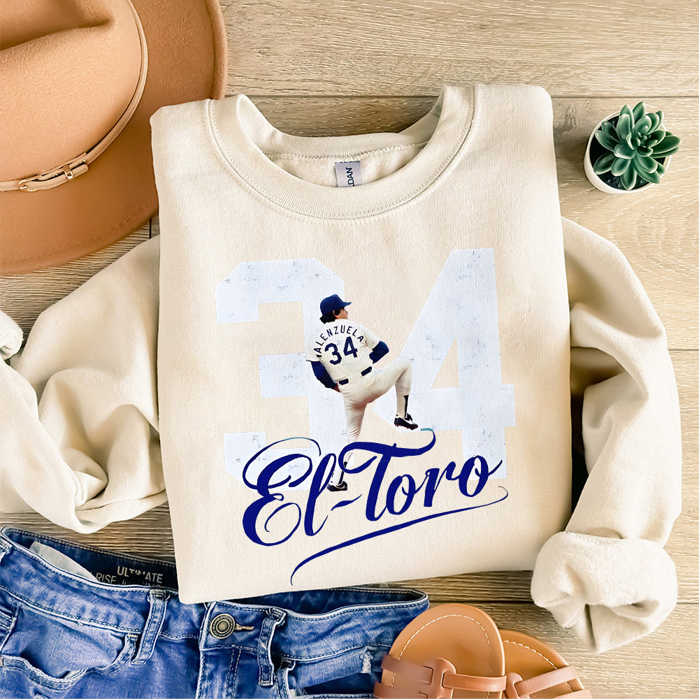 Fernando Valenzuela SweatPNG, 34 Baseball PNG, Fernando Valenzuela T PNG, RIP Memorial PNG, Fernando S123 SNA