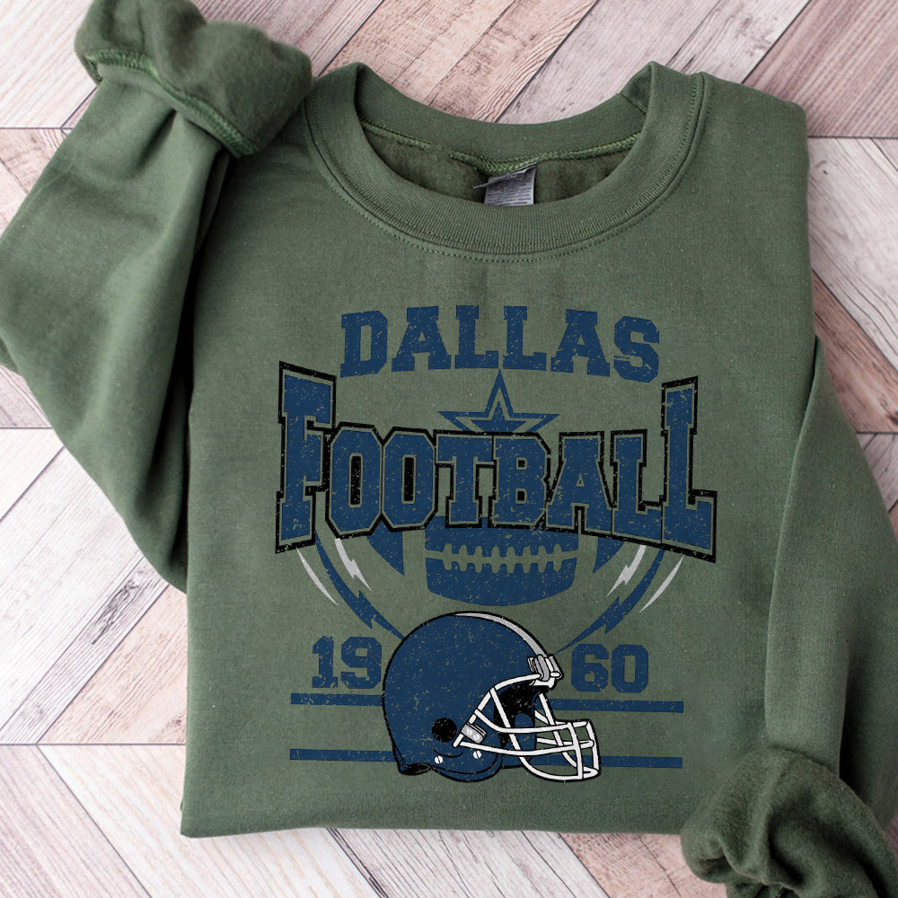 Vintage Dallas Football Shirt, Dallas Shirt, Dallas Sublimination Shirt SP1010 09