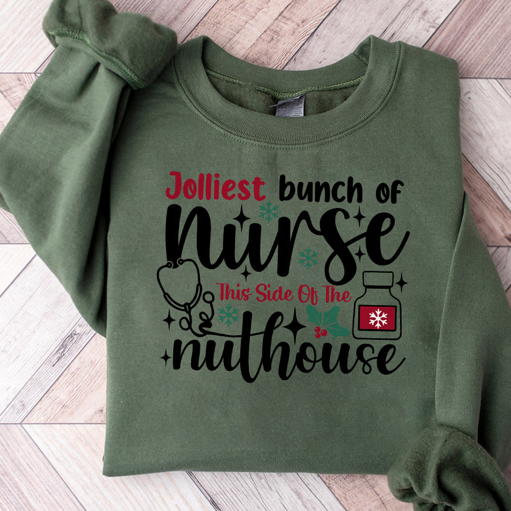 Jolliest Bunch Of Nurses Christmas 091124A