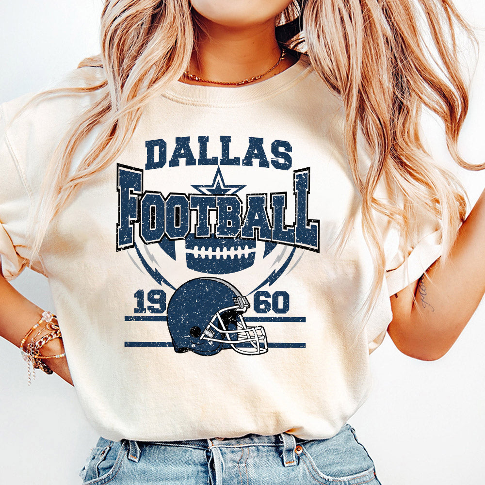 Vintage Dallas Football Shirt, Dallas Shirt, Dallas Sublimination Shirt SP1010 09