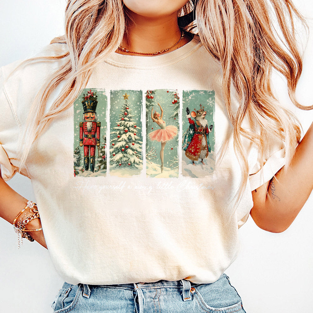 Retro Christmas Nutcracker Png, Christmas Png, Vintage Christmas Png, Merry Christmas Png, Merry Christmas png, Christmas T-shirt Design S178 TRANG