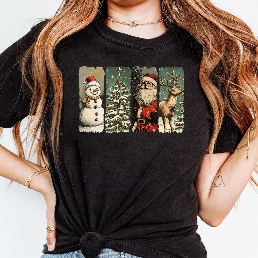 Retro Christmas PNG, Christmas Png PNG, Vintage Christmas PNG, Santa Claus png, Christmas Sublimation, Merry Christmas png, T-Png design S2 OO