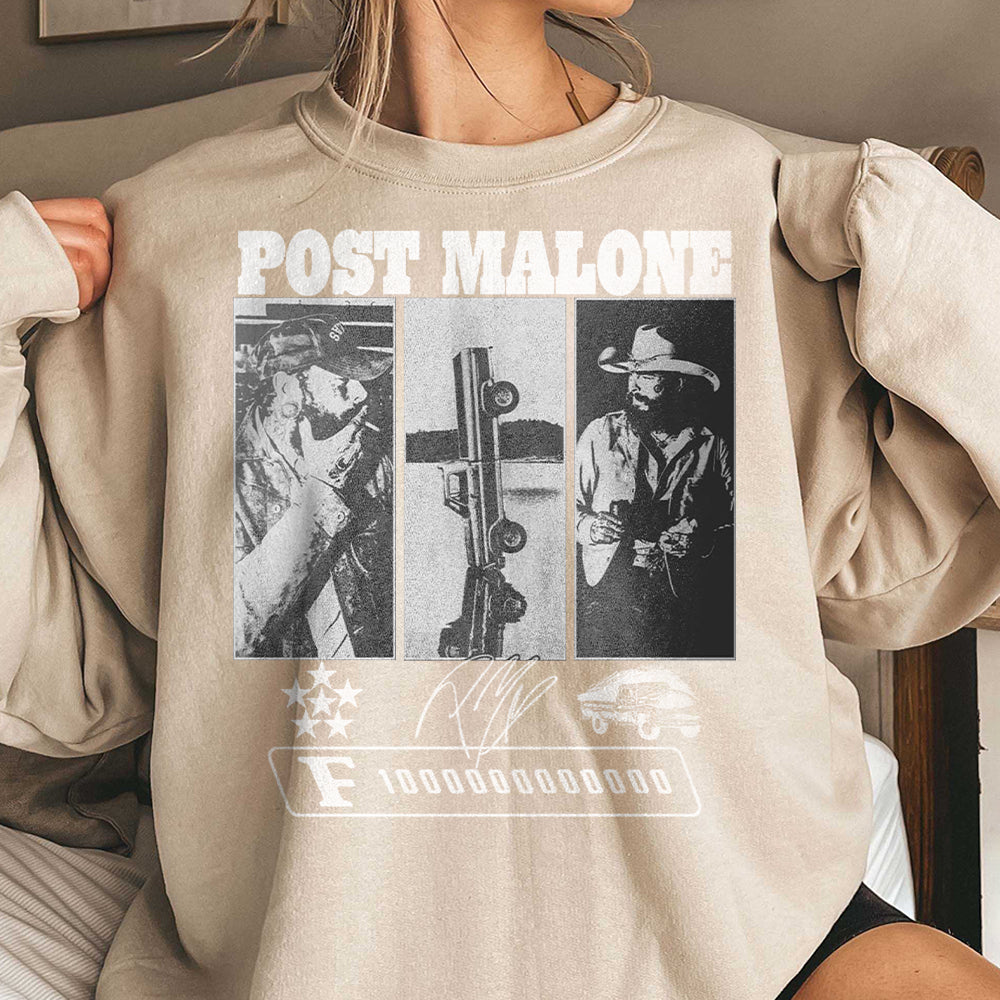 Y2K Vintage Post Malone Shirt, Malone Rap Music Post Malone F1 Trillion Tour Shirt Posty Rapper, Malone Music The Album Shirt, Country Music NNN