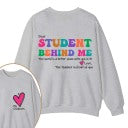 Be Kind Teach Love And Inspire Good To Teach Tiny Humans Teacher Two Sided T-Shirt 2MAT68