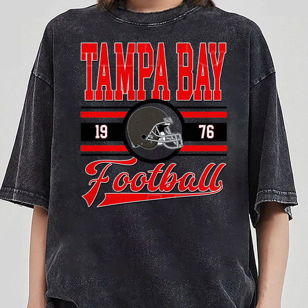 Tampa Bay Football Vintage Style s T-Shirt, Tampa Bay Football T-Shirt, Football Shirt, Sunday Football FRE26 HHH