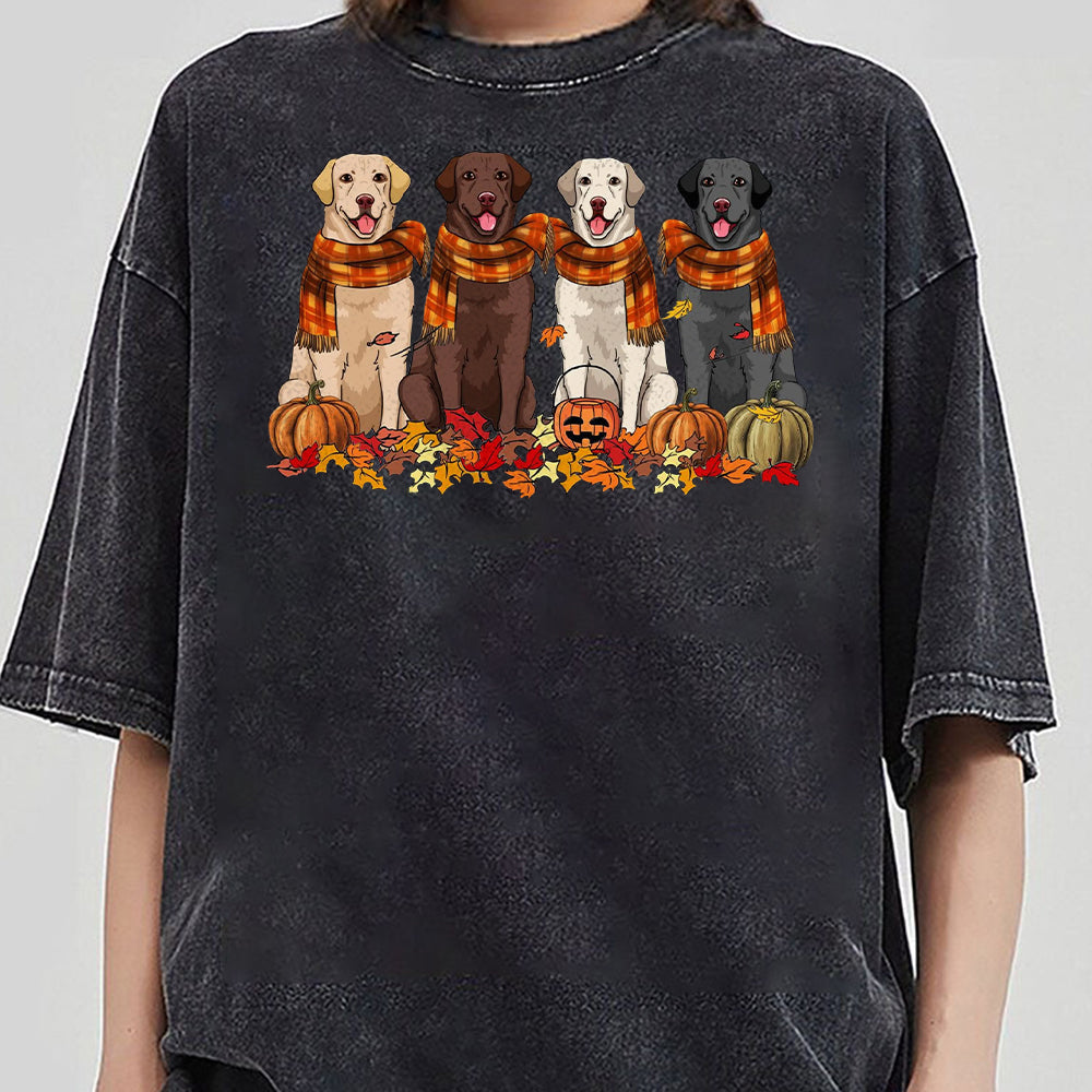 Labrador Retriever Thankgiving Dog Sweatshirt, Fall dog Shirt, Dog Lover Shirt, Pumpkin dog shirt, Thanksgiving shirt, fall apparel GGG