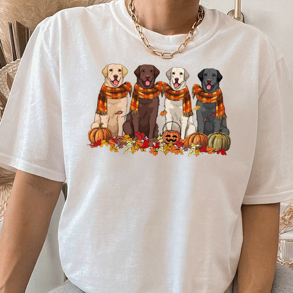 Labrador Retriever Thankgiving Dog Sweatshirt, Fall dog Shirt, Dog Lover Shirt, Pumpkin dog shirt, Thanksgiving shirt, fall apparel GGG