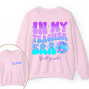 Personalized Grade In My Teacher Era Teacher Two Sided Sweatshirt 2MAT88