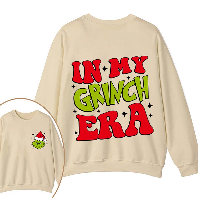 In My Christmas Era Teacher Two Sided Sweatshirt 2MAT88