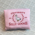 Silly Goose University Embroidered Sweatshirt EM1709S