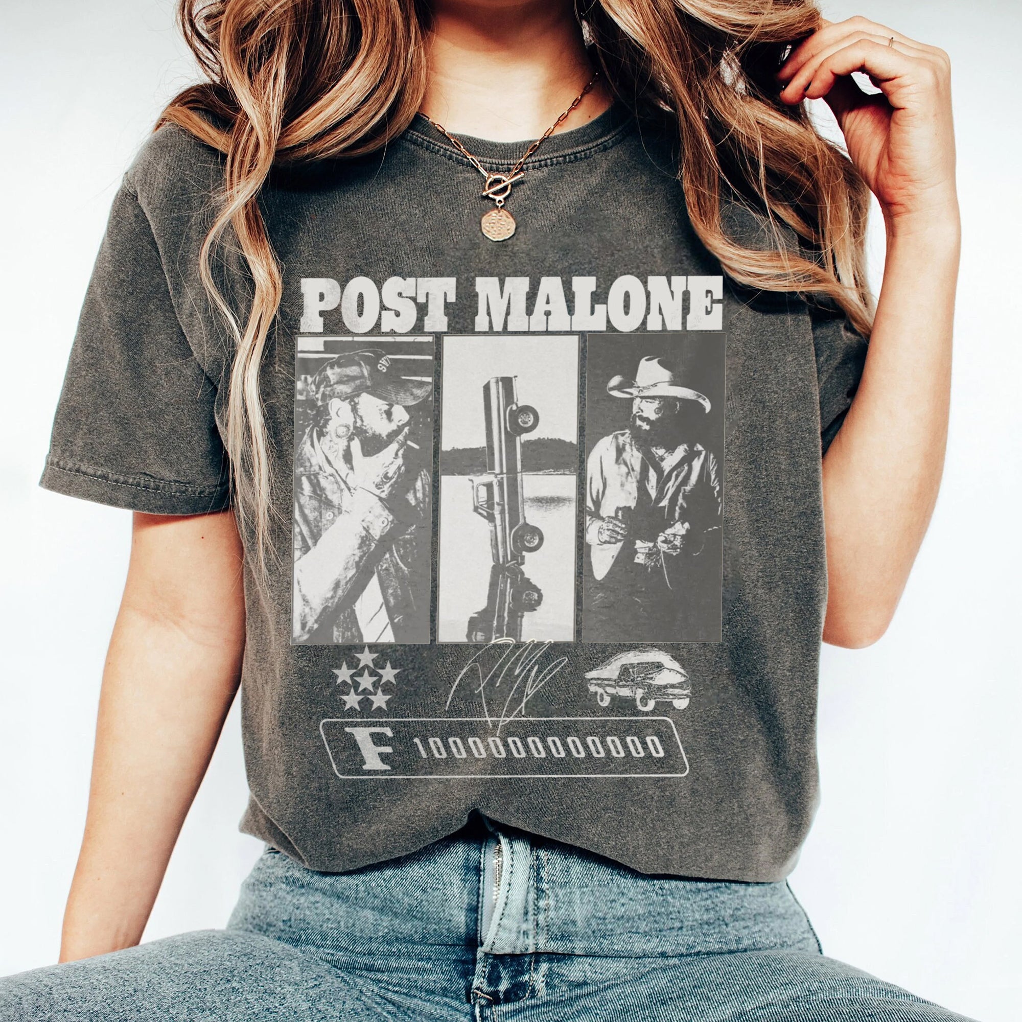 Vintage Post Malone Shirt, Posty Rapper Shirt, Country Music Sweatshirt, Morgan Wallen Hoodie, Festival Sweater, Western Style Concert Top 3 NNN TDCAO