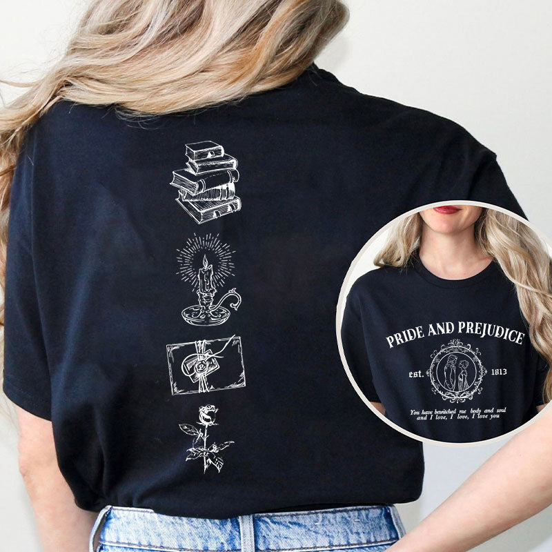 Personalized Team Name Baseball Teacher Two Sided T-Shirt 2MAT68