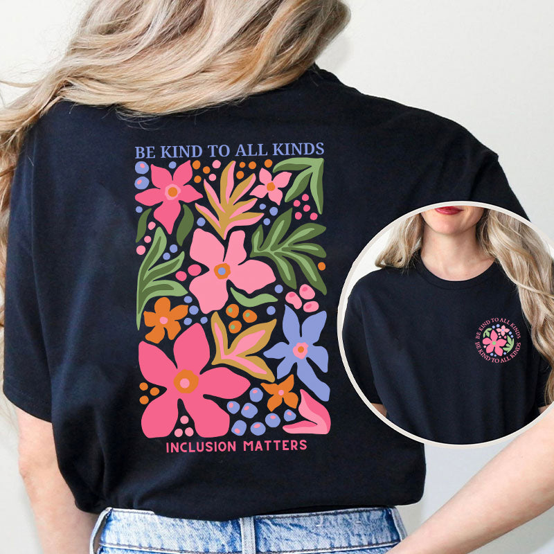 Personalized Prints Fun Instructional Graphics Teacher Two Sided T-Shirt inmy