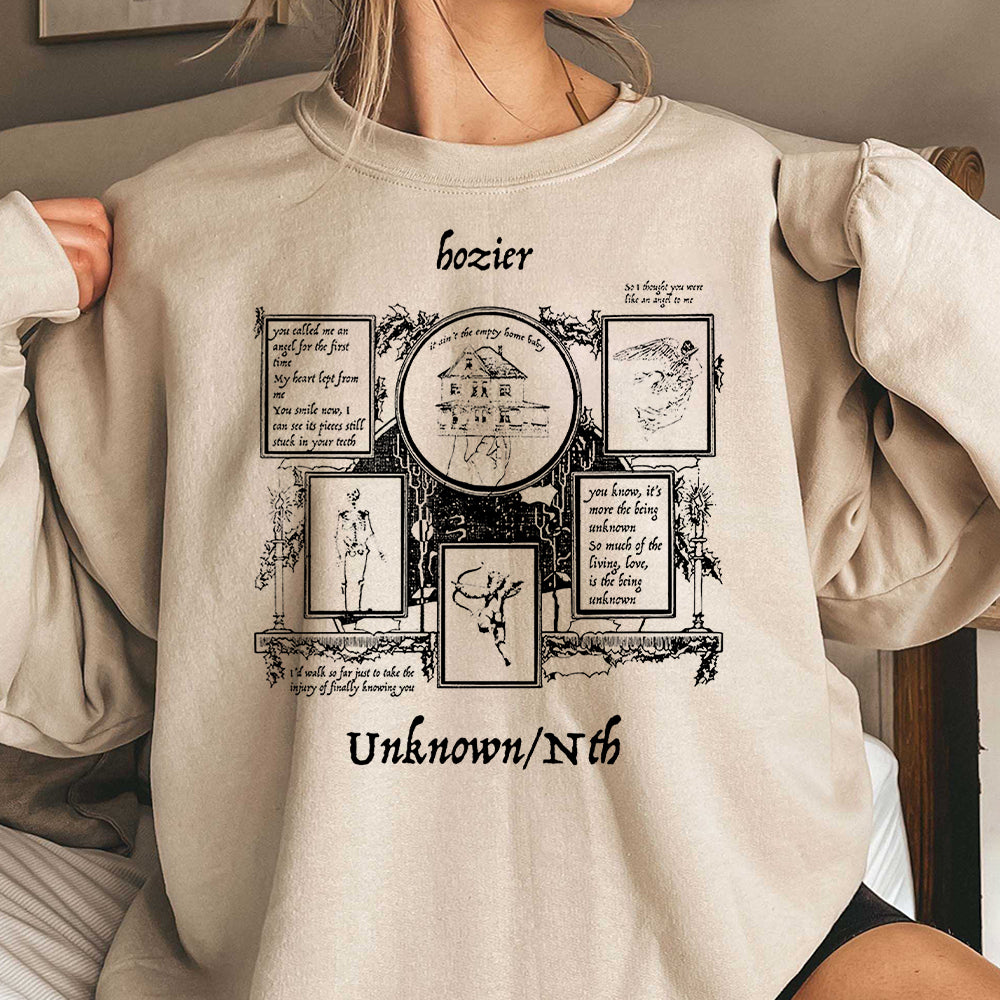 Ho.zier Unreal Un.earth Tour T-Shirt, Vintage Ho.zier Shirt, Ho.zier Fan Gift Sweatshirt 2024 Hozier Rock, Rock Music Merch, Gift For Fan DDD