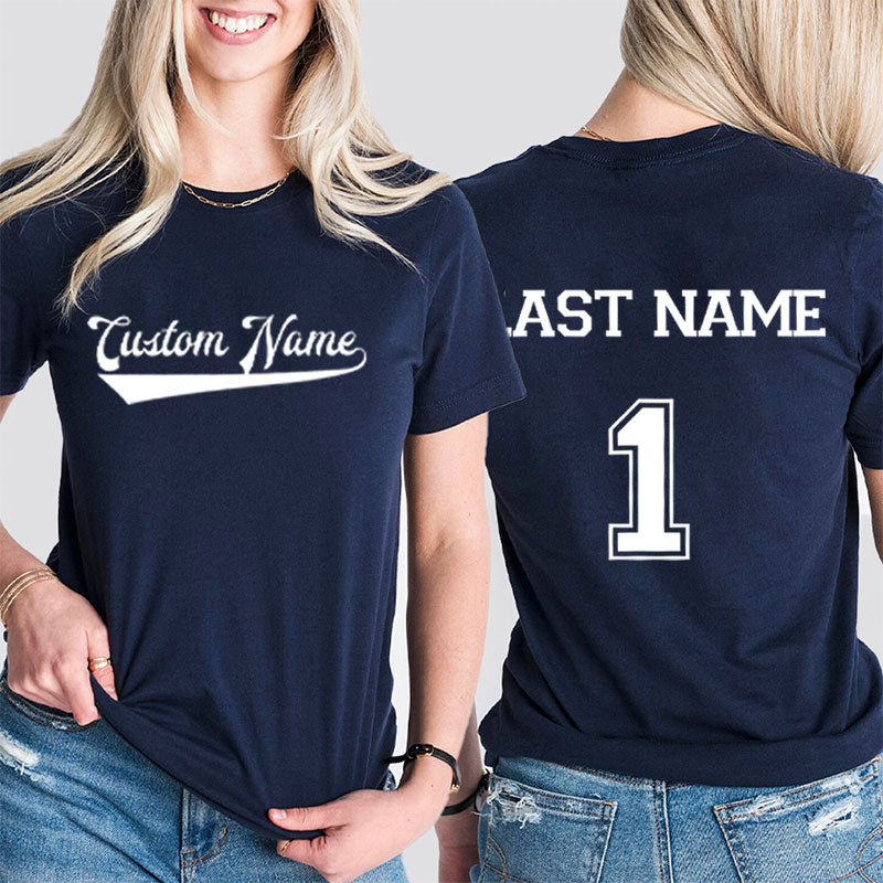 Personalized Club De Maestras Chidas Teacher Two Sided T-Shirt 2MAT68