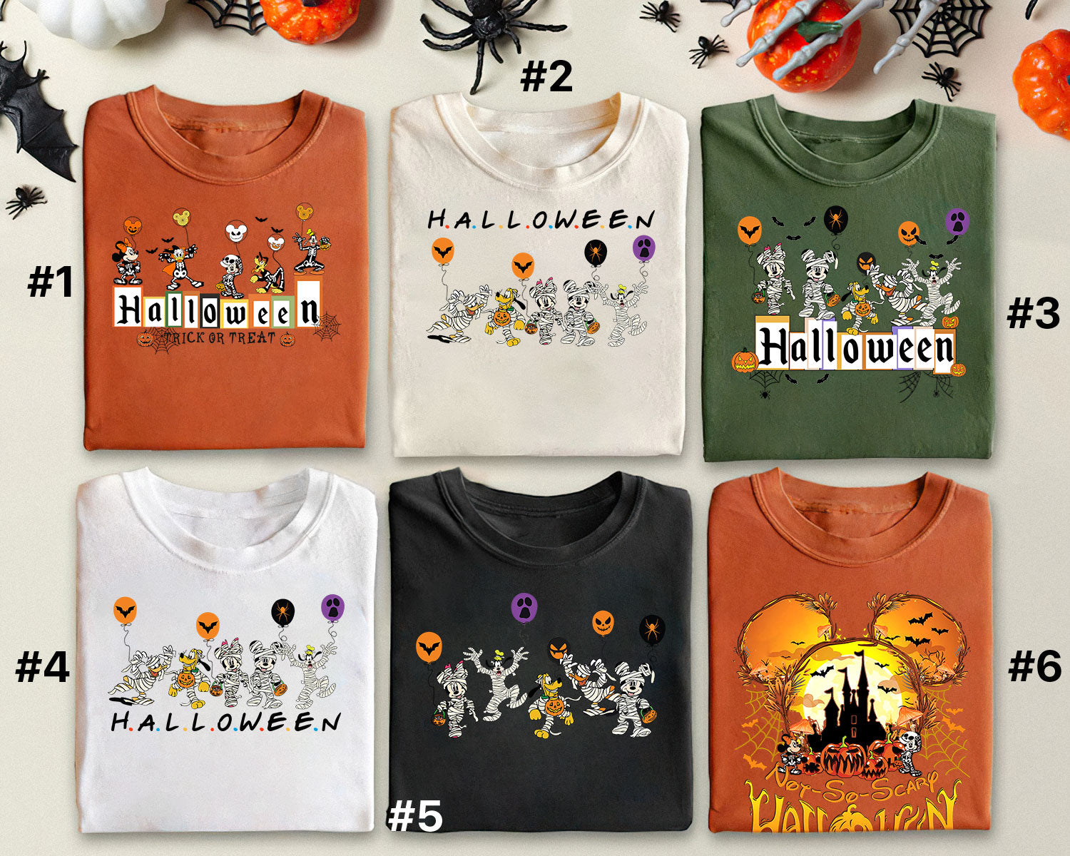 Disney Halloween Shirt, Disney Shirt, Halloween Matching Shirts, Disney Matching Shirts, Disney Trip Shirts, Disneyland Tee DH1907 04