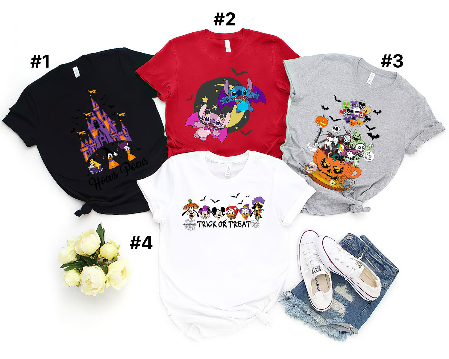 Disney Halloween Shirt, Disney Shirt, Halloween Matching Shirts, Disney Matching Shirts, Disney Trip Shirts, Disneyland Tee DH1907 10