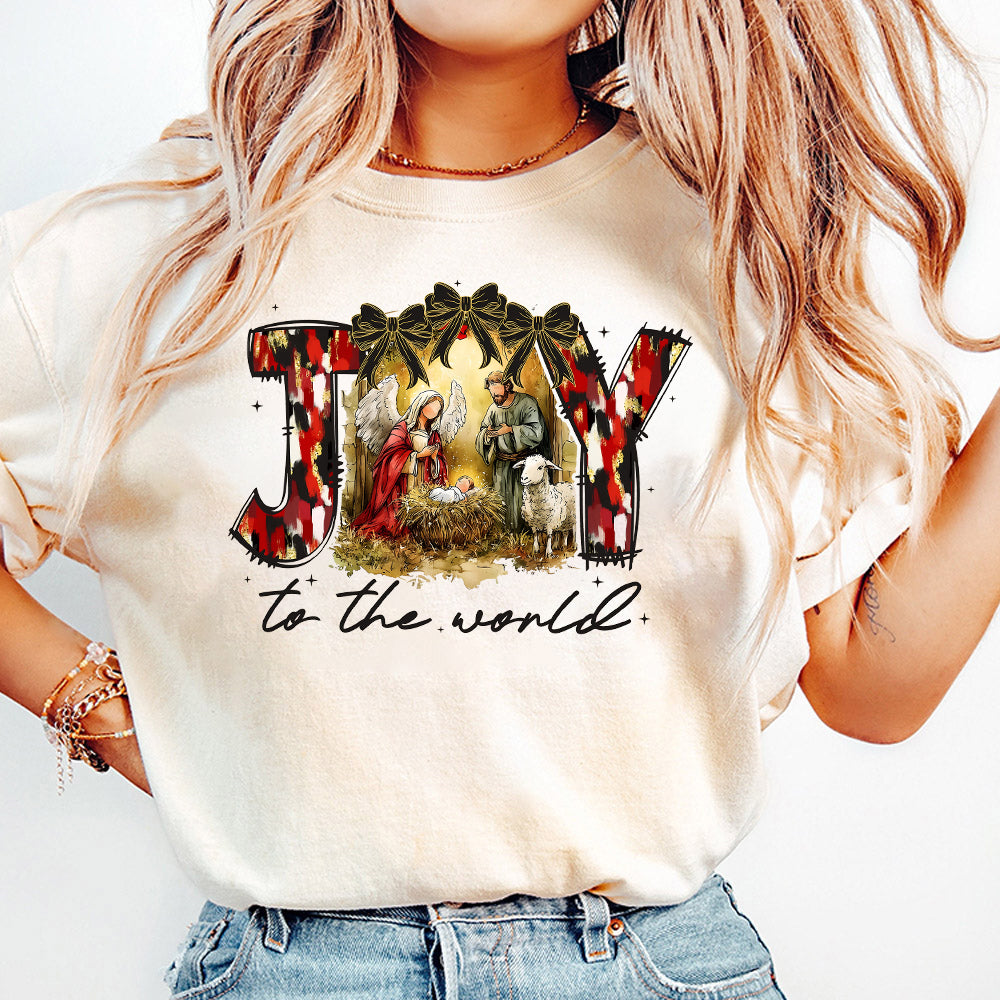 Christian Christmas Png, Joy To The World Png, Coquette Jesus Christmas Png, Baby Jesus Png, Bible Verse Png, Nativity Png, Oh Holy Night 1 S126