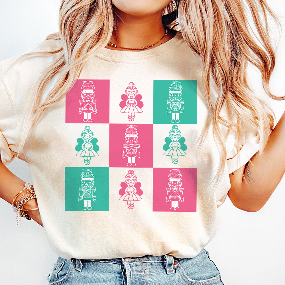 Retro Christmas Nutcracker PNG 121124