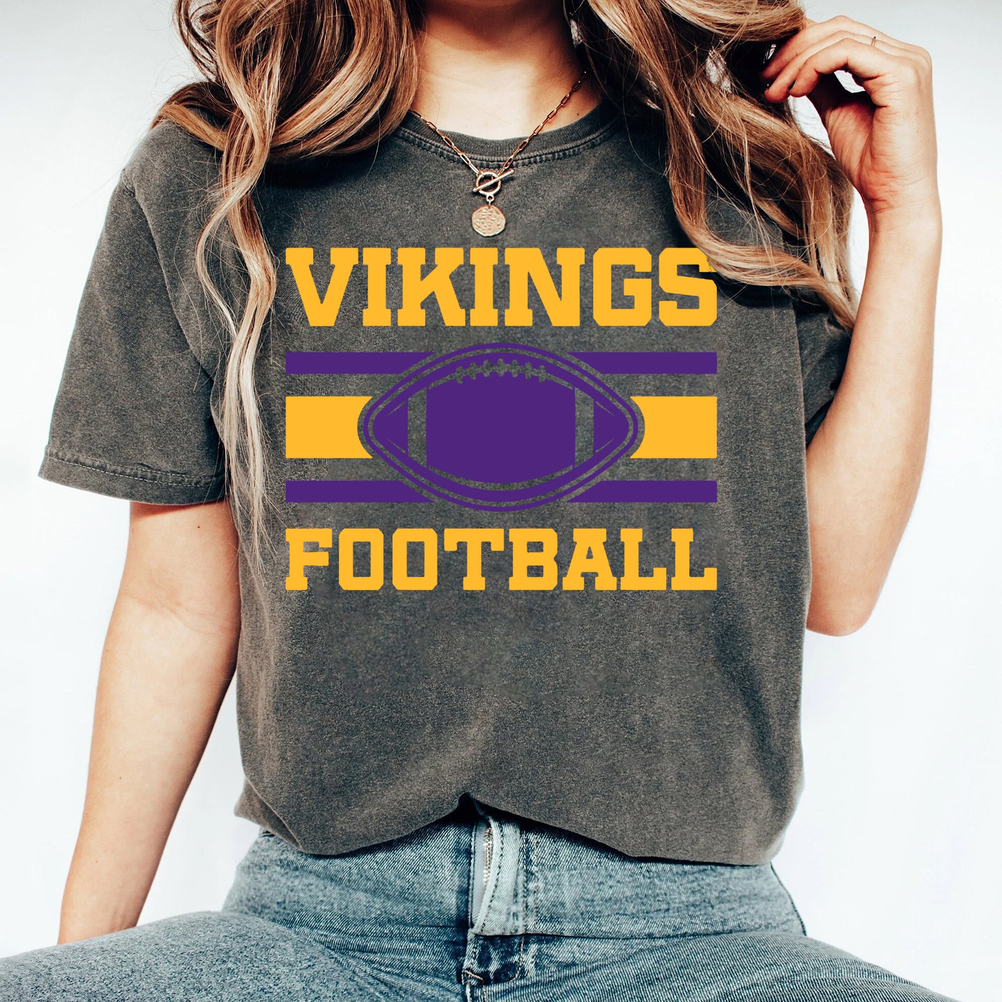 Minnesota Football, Vintage Vikings Football Sweatshirt, Vikings Football, Minnesota Vikings Game Day Shirt FFF