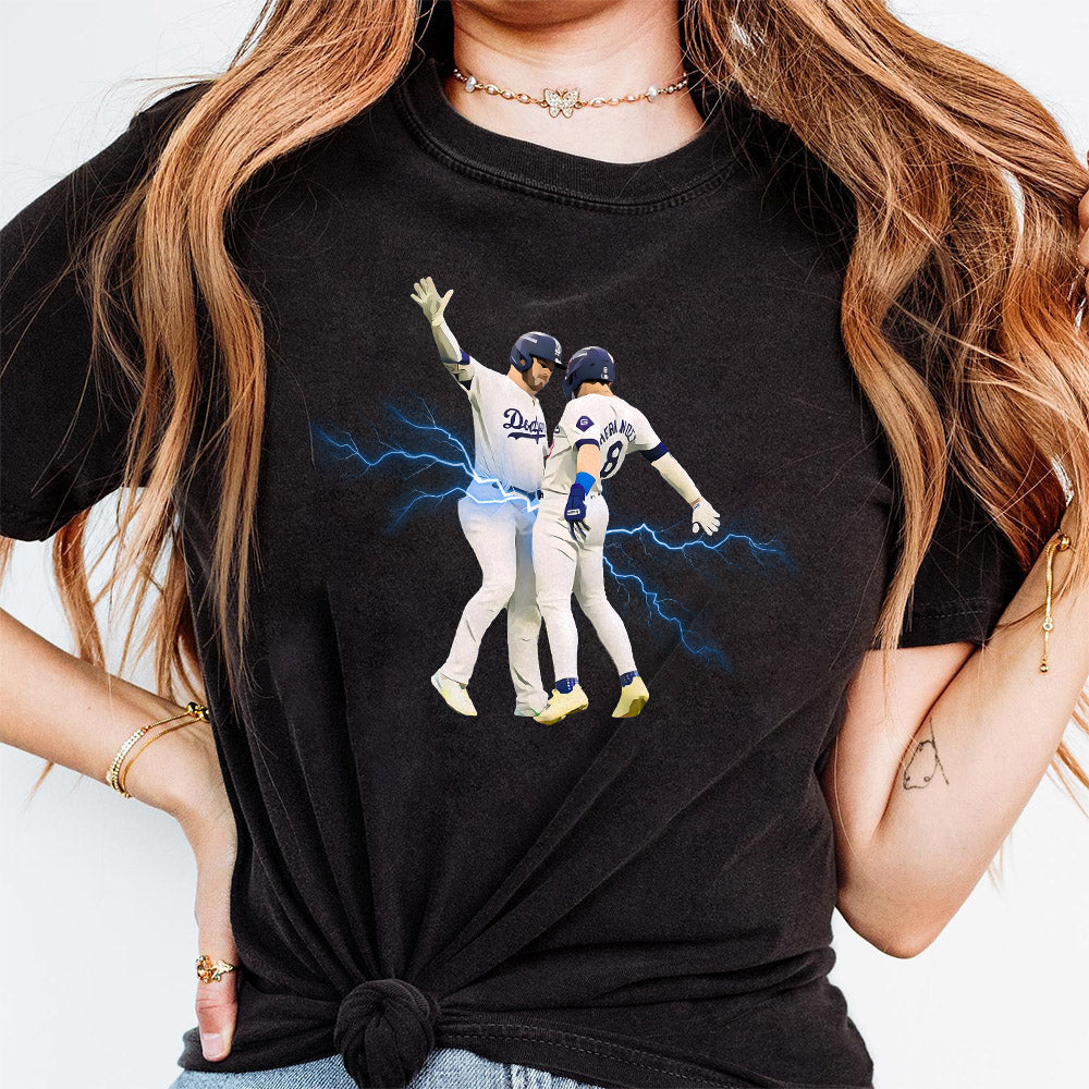 Kik? Hernandez home run celebration png, dodgers png, postseason baseball png, la dodgers T14