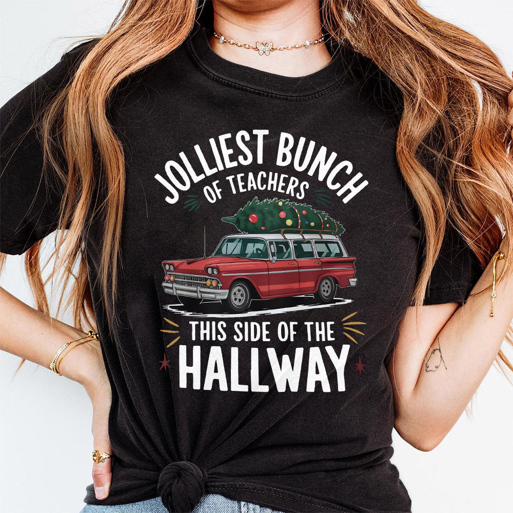 Jolliest Bunch Of Teachers This Side Of The Hallway Svg Png Jpg Eps, Purple Van Svg Png, Blue Ornaments Svg Png, Gold Ornaments Svg Png S239 091124