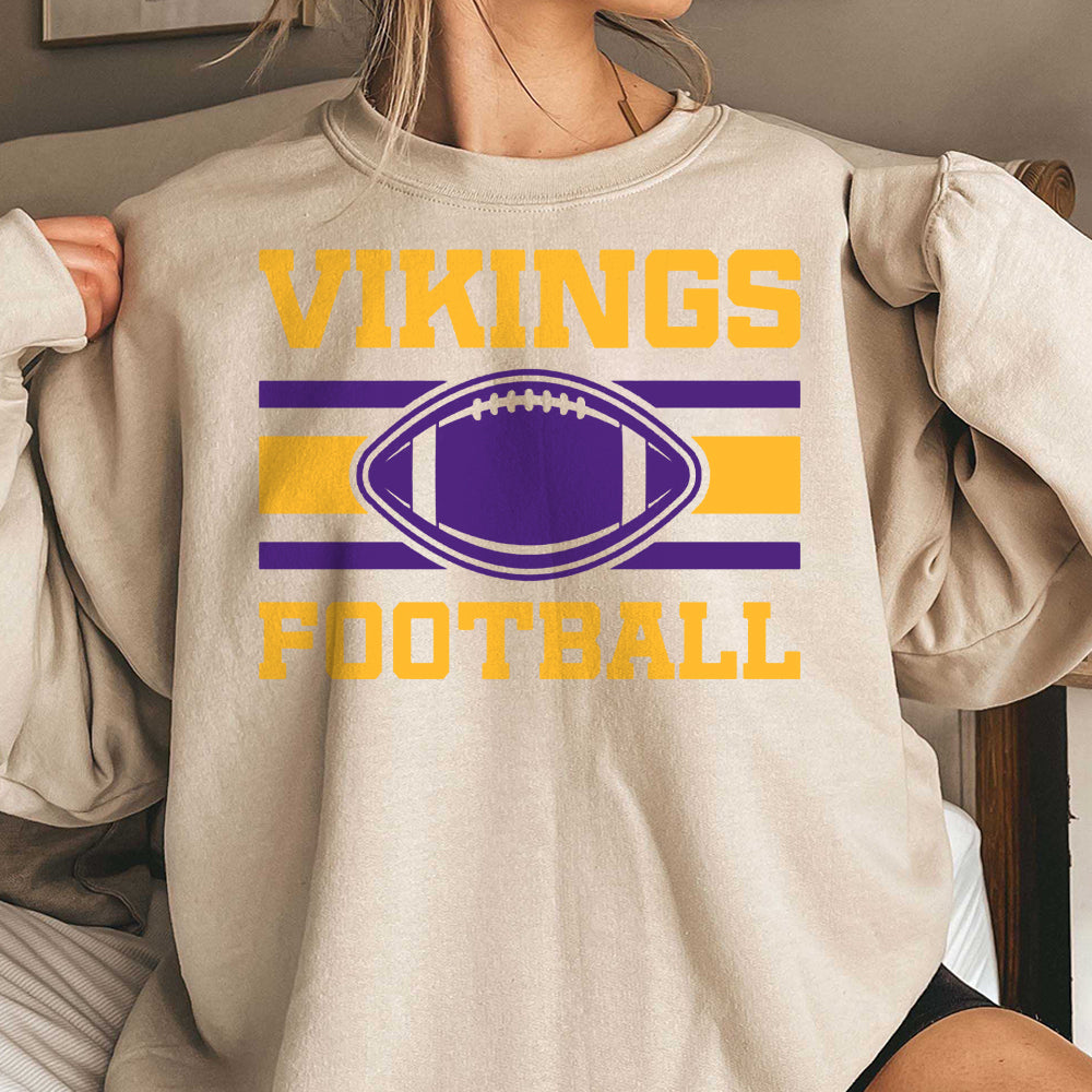 Minnesota Football, Vintage Vikings Football Sweatshirt, Vikings Football, Minnesota Vikings Game Day Shirt FFF