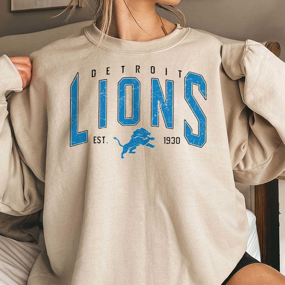 Vintage Detroit Lions shirt, Lions sweatshirt, Detroit Football Fan shirt, Lions tee, Lions t-shirt, Game Day clothing CCC