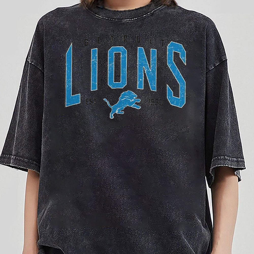 Vintage Detroit Lions shirt, Lions sweatshirt, Detroit Football Fan shirt, Lions tee, Lions t-shirt, Game Day clothing CCC