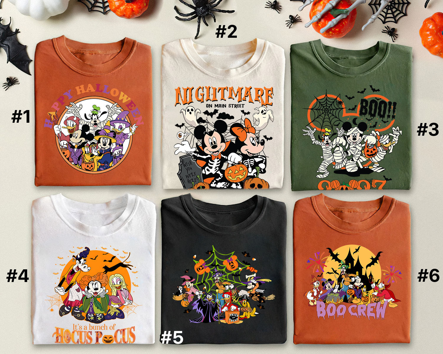 Disney Halloween Shirt, Disney Shirt, Halloween Matching Shirts, Disney Matching Shirts, Disney Trip Shirts, Disneyland Tee DH1907 06