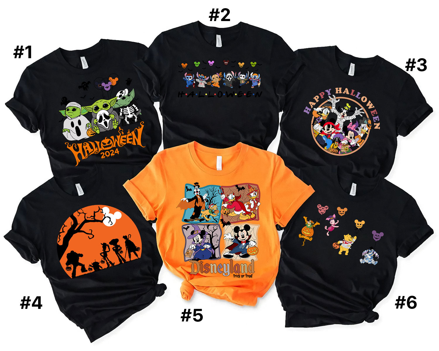Disney Halloween Shirt, Disney Shirt, Halloween Matching Shirts, Disney Matching Shirts, Disney Trip Shirts, Disneyland Tee DH1907 01