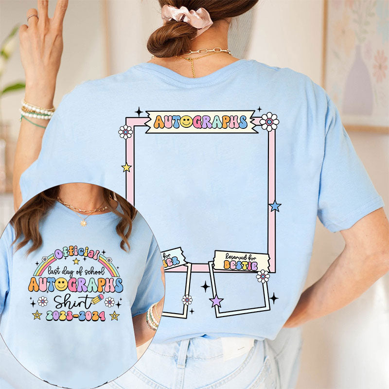 Personalized Teacher's Name And Grade Dream Team Teacher Two Sided T-Shirt 2MAT68