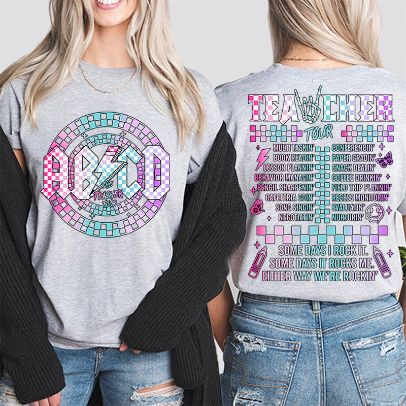 I Love My Students Teacher Two Sided Sweatshirt 2MAT68