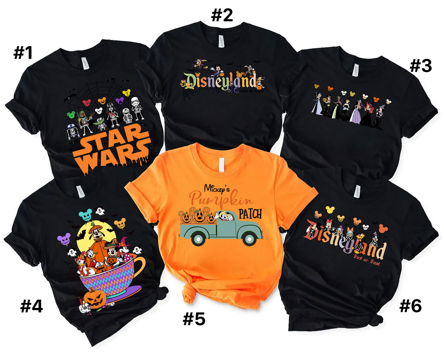 Disney Halloween Shirt, Disney Shirt, Halloween Matching Shirts, Disney Matching Shirts, Disney Trip Shirts, Disneyland Tee DH1907 09