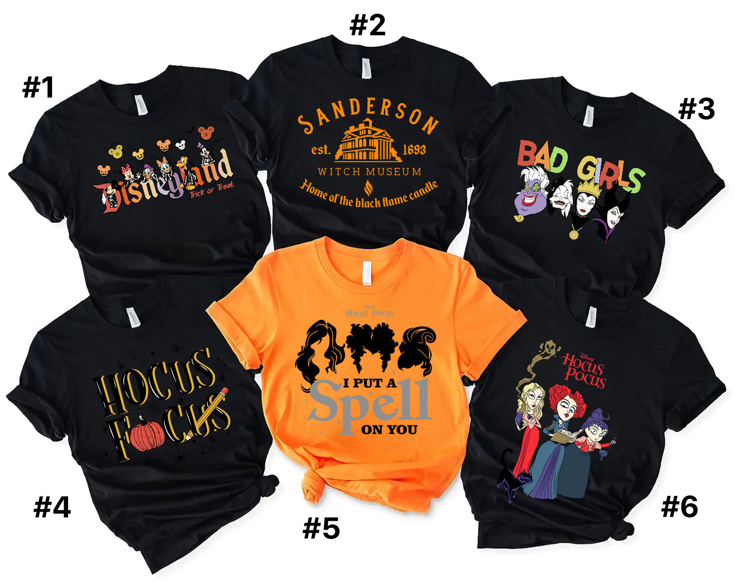 Disney Halloween Shirt, Disney Shirt, Halloween Matching Shirts, Disney Matching Shirts, Disney Trip Shirts, Disneyland Tee DH1907 11