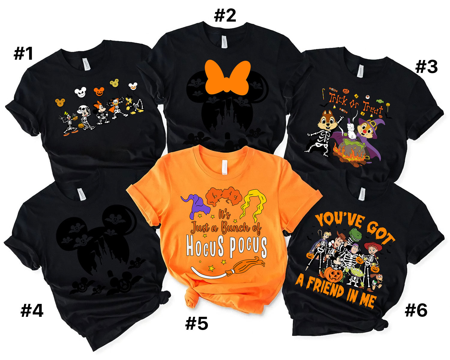 Disney Halloween Shirt, Disney Shirt, Halloween Matching Shirts, Disney Matching Shirts, Disney Trip Shirts, Disneyland Tee DH1907 14
