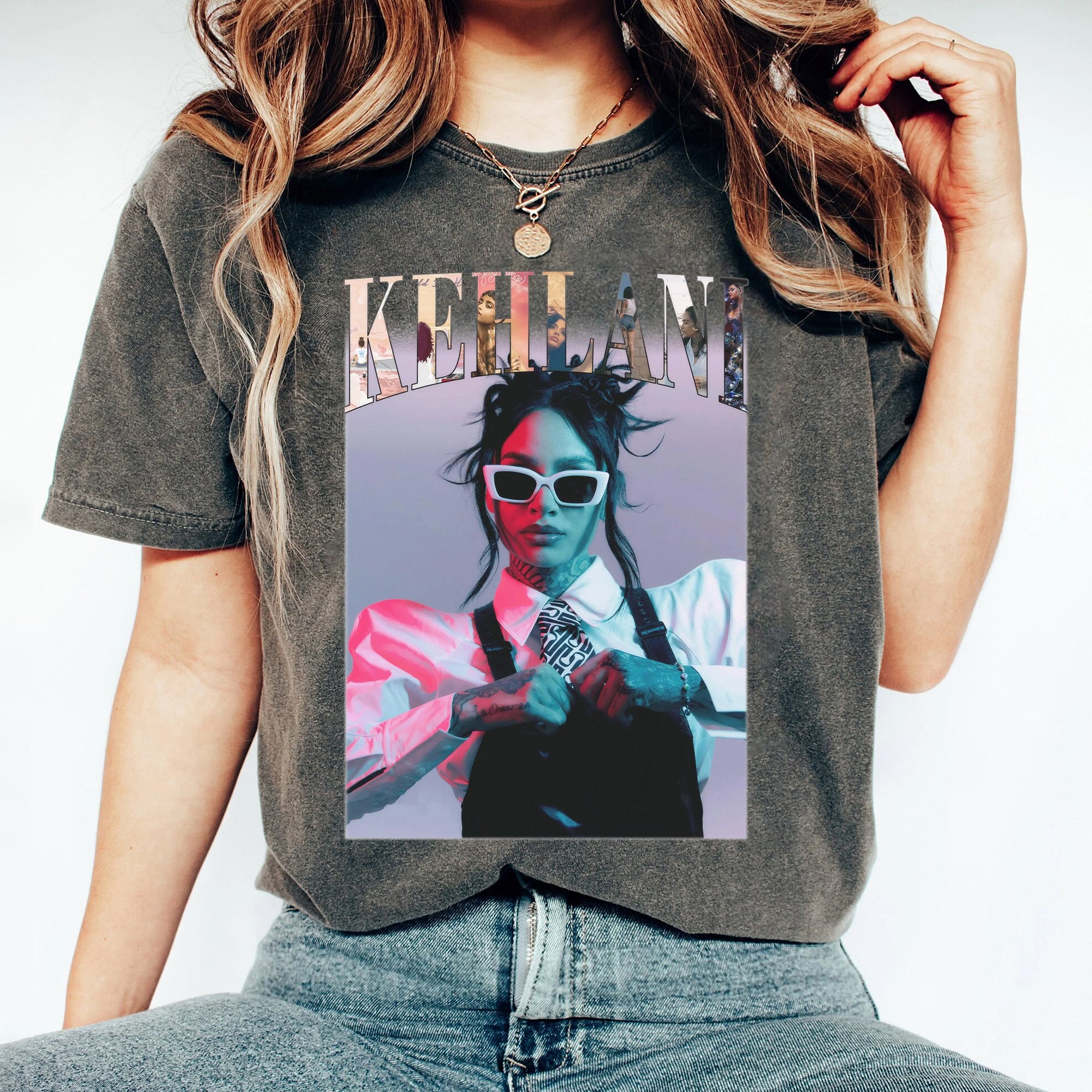 Kehlani Shirt, Kehlani Retro Sweatshirt, Kehlani Hip Hop Shirt, Kehlani Concert Tshirt, Kehlani Tour Shirt EEE