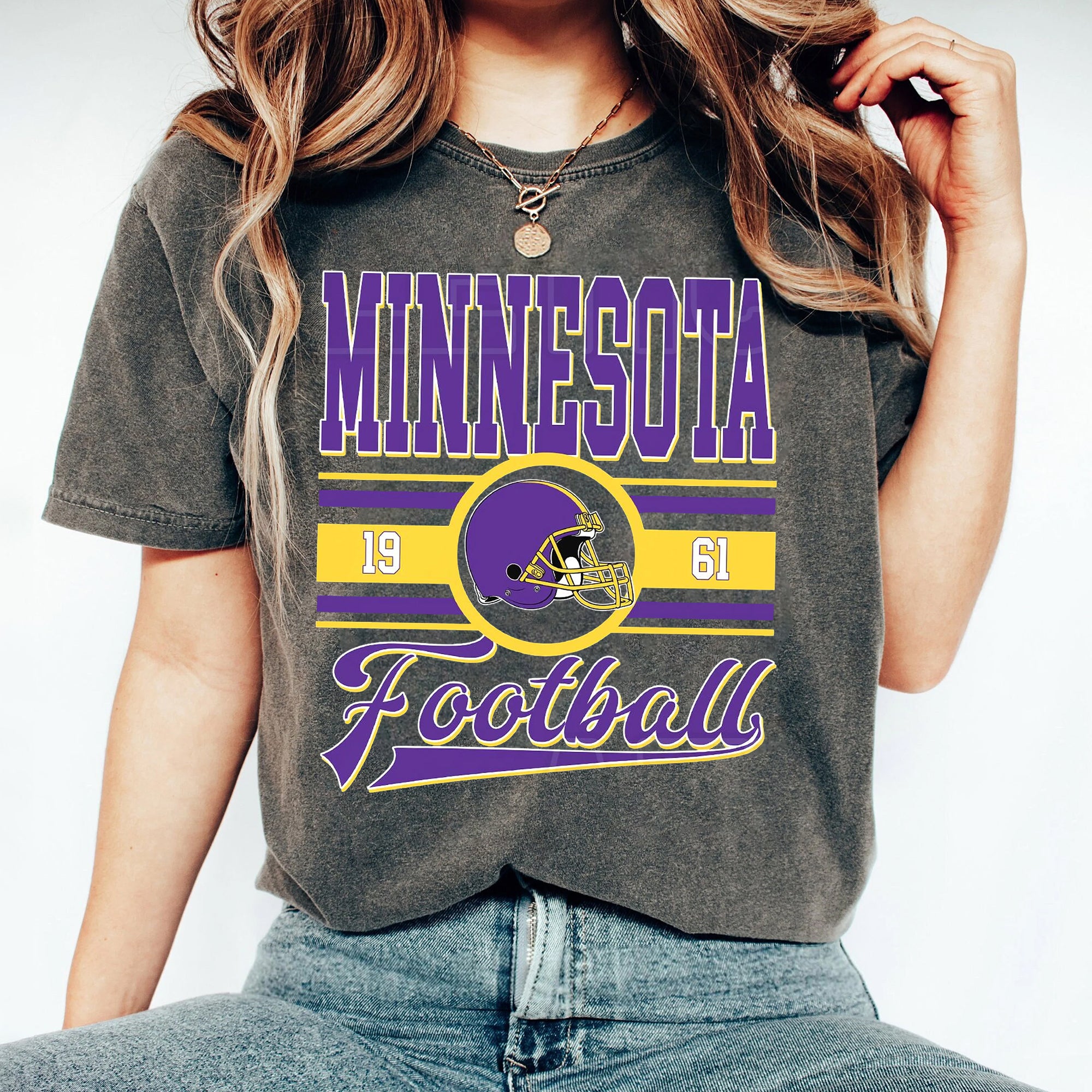 Minnesota Football Vintage Style s Shirt, intage s Vikes Shirt,Vintage Minnesota Crewneck,Minnesota Fan Gift FFF