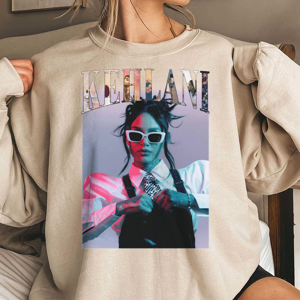 Kehlani Shirt, Kehlani Retro Sweatshirt, Kehlani Hip Hop Shirt, Kehlani Concert Tshirt, Kehlani Tour Shirt, Kehlani Bootleg Rap Shirt EEE