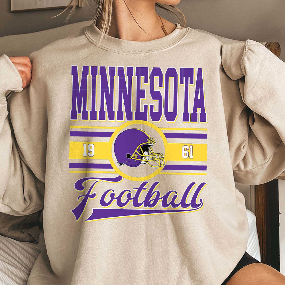 Minnesota Football Vintage Style s Shirt, intage s Vikes Shirt,Vintage Minnesota Crewneck,Minnesota Fan Gift FFF
