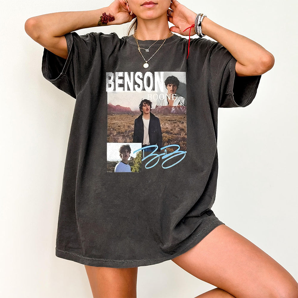 Vintage Benson Sweatshirt World Tour 2024 Shirt Fireworks and Rollerblades , Boone 2024 Concert Tee, Beautiful Things, BB Tour Merch MS0410 06