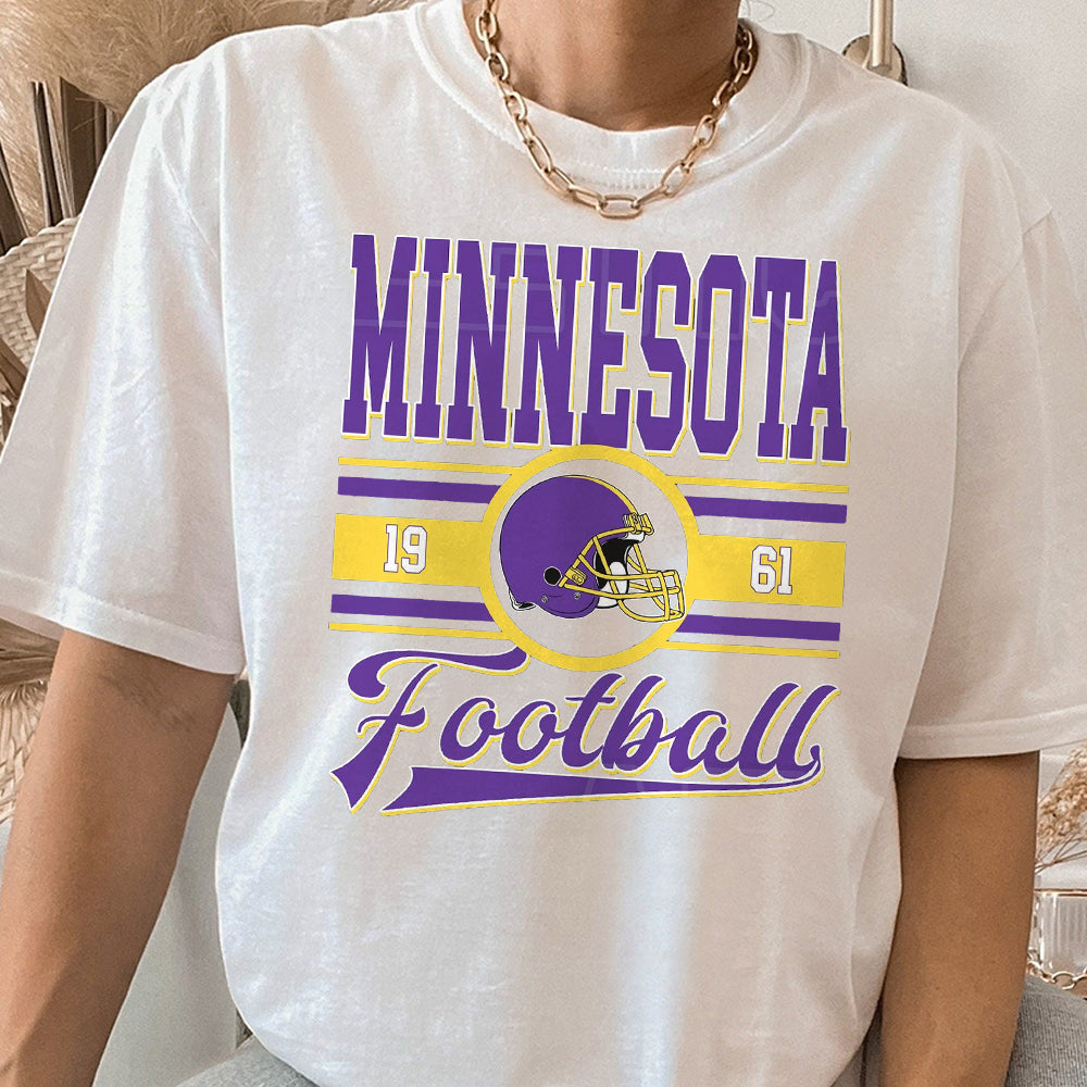 Minnesota Football Vintage Style s Shirt, intage s Vikes Shirt,Vintage Minnesota Crewneck,Minnesota Fan Gift FFF
