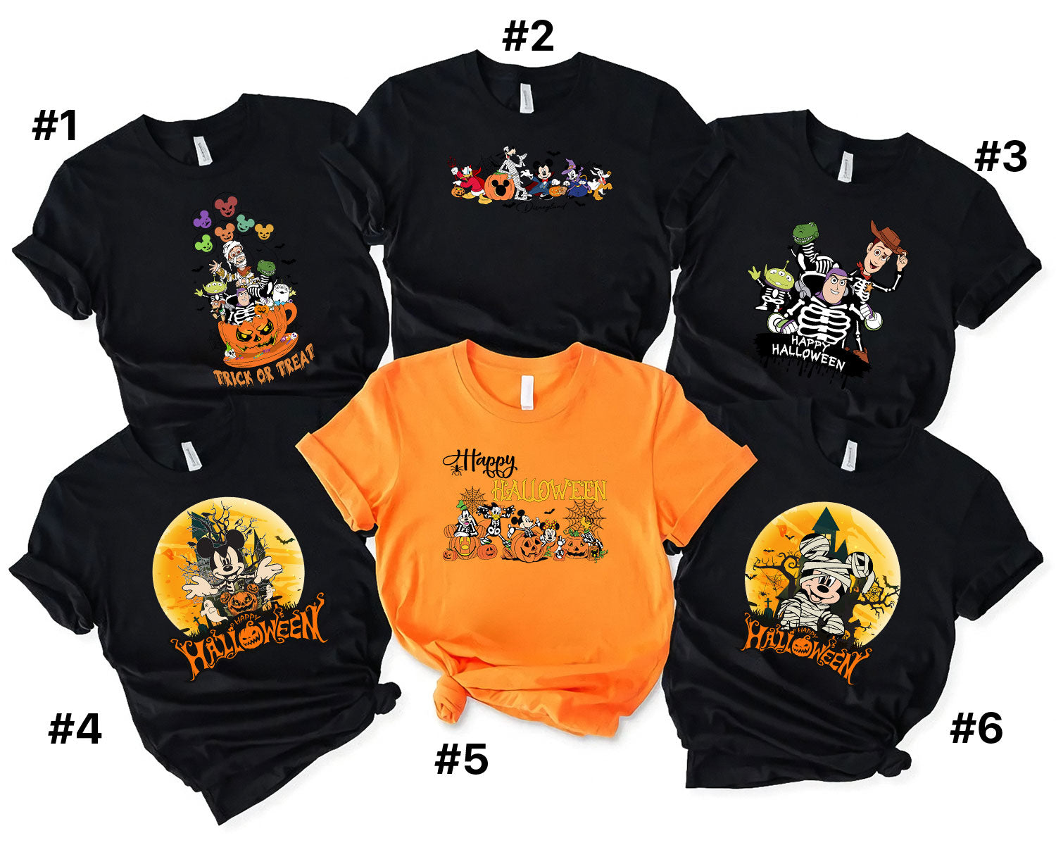 Vintage Halloween Mouse And Friends Shirt,Happy Halloween Shirt, Disney Spooky Shirt,Trick Or Treat,Halloween Masquerade Tee DH1507 12