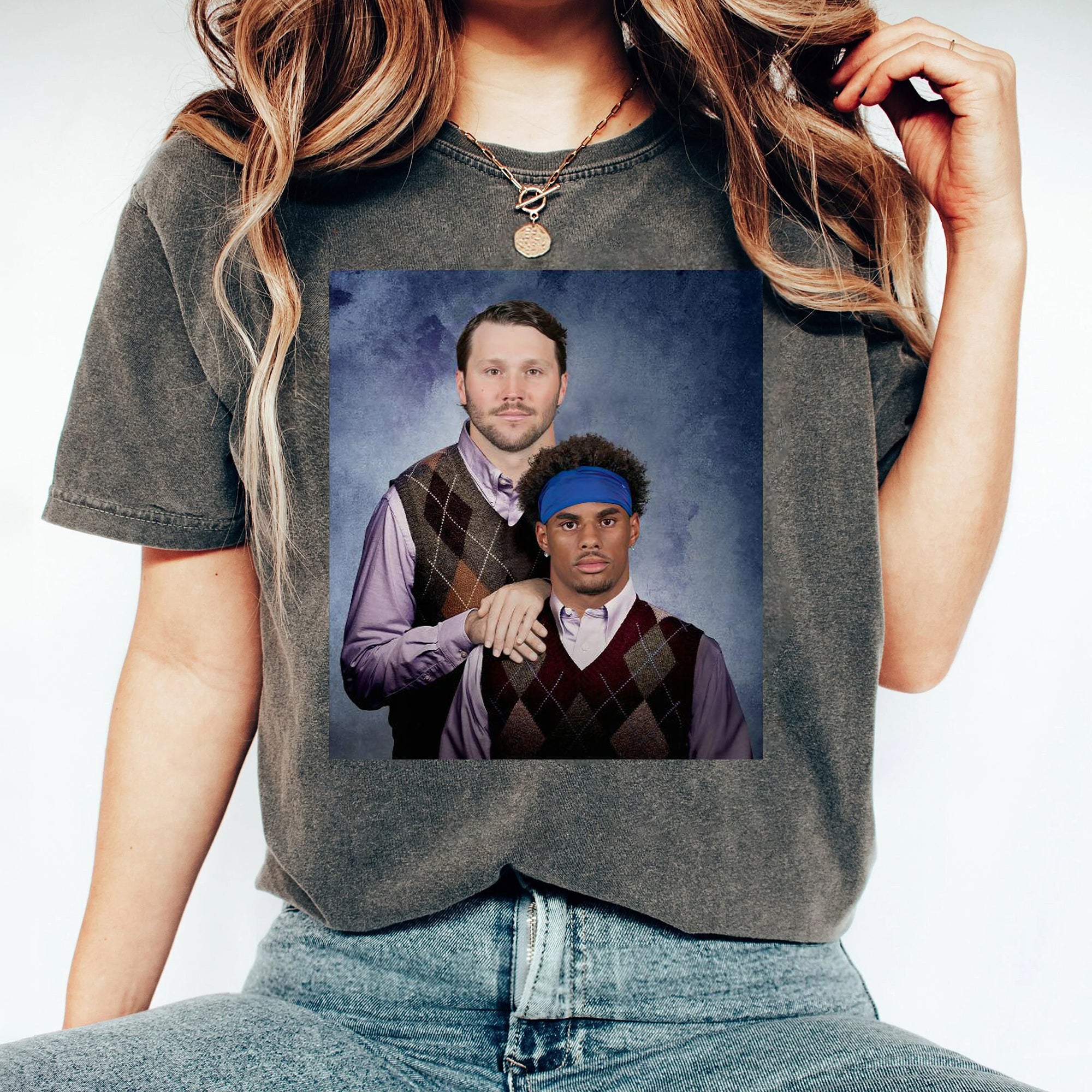 Josh Allen Keon Coleman Shirt, Football Buffalo Step Bros, Funny Gift Football 90s Bootleg Unisex Shirt, Hoodie, Sweatshirt CCC