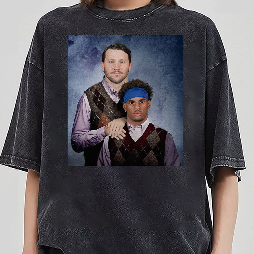 Josh Allen Keon Coleman Shirt, Football Buffalo Step Bros, Funny Gift Football 90s Bootleg Unisex Shirt, Hoodie, Sweatshirt CCC