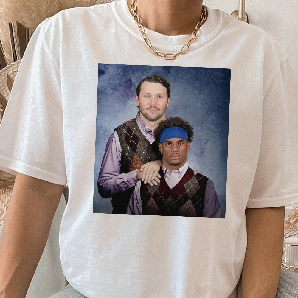 Josh Allen Keon Coleman Shirt, Football Buffalo Step Bros, Funny Gift Football 90s Bootleg Unisex Shirt, Hoodie, Sweatshirt CCC